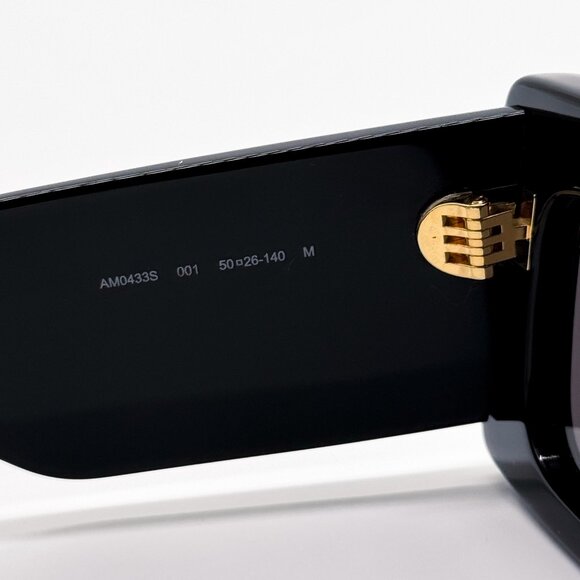 NEW ALEXANDER MCQUEEN SUNGLASSES WOMEN SQUARE ALEXANDER MCQUEEN AM0433S 001 - Picture 9 of 11